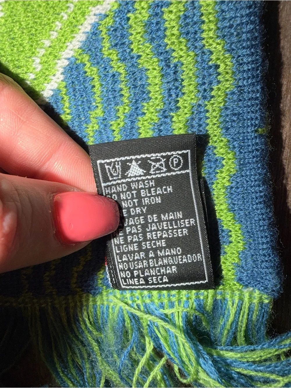 Seattle Sounders FC Eternal Blue Forever Green MLS Soccer Scarf 💚💙⚽